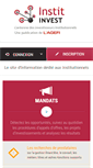 Mobile Screenshot of institinvest.com